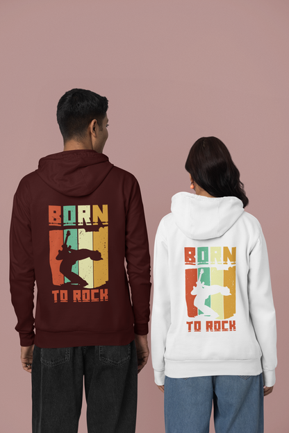 "Born to Rock" Unisex Hoodie – Rockstar Edition