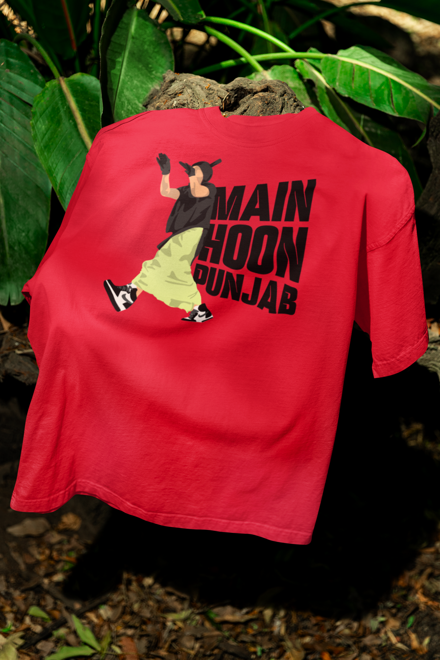 "Main Hoon Punjab" Premium Oversized Unisex Tshirt for Diljit Dosanjh Fans