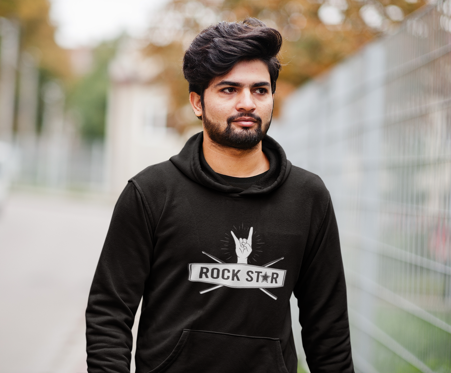 "Born to Rock" Unisex Hoodie – Rockstar Edition