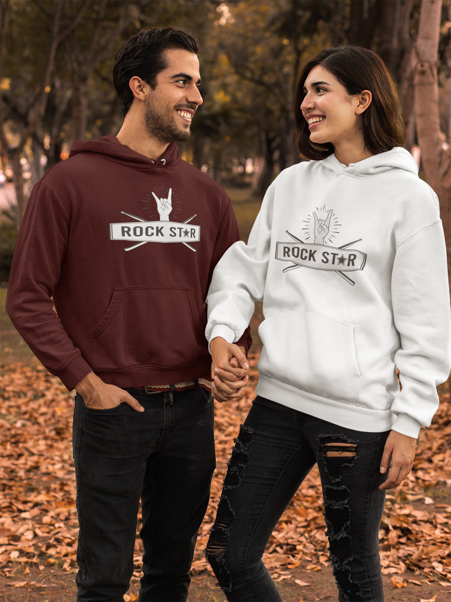 "Born to Rock" Unisex Hoodie – Rockstar Edition